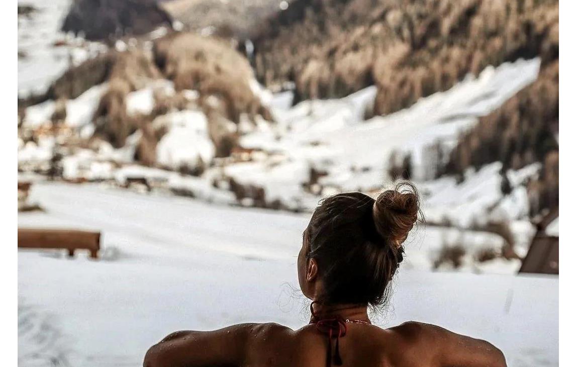 Woman in the Hot Tub