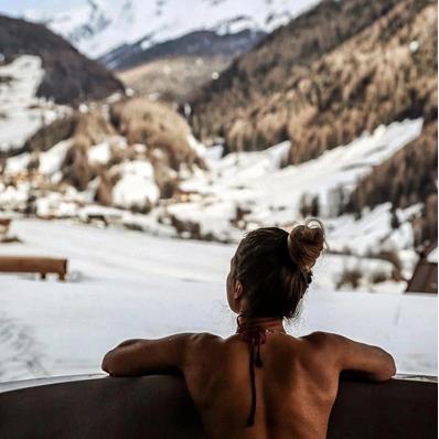 Woman in the Hot Tub